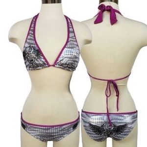 Sinful Affliction Legendary Silver Bikini